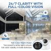 Auview 4K PoE Turret Dome Camera (8MP STARVIS) with Microphone, Smart Dual-Light 100ft Color Night Vision, IP67 Weatherproof Indoor/Outdoor, 110 Wide Angle 2.8mm Lens, NDAA Compliant IP Camera view 4