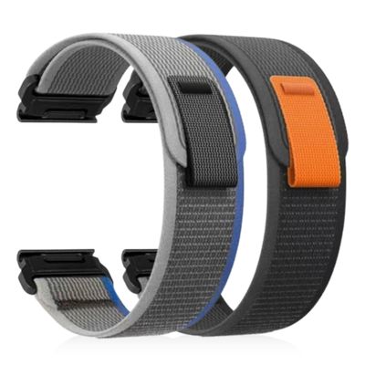 Zeit Diktator 26mm Quickfit Watchbands Compatible With Garmin Fenix 8 51mm 7x 6x Pro Tactix 7 pro 5x plus Enduro 3 2,Alpine Loop Nylon Watch Bands For Fenix 3/3HR MK2 Delta For Men-Large