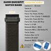 Zeit Diktator 26mm Quickfit Watchbands Compatible With Garmin Fenix 8 51mm 7x 6x Pro Tactix 7 pro 5x plus Enduro 3 2,Alpine Loop Nylon Watch Bands For Fenix 3/3HR MK2 Delta For Men-Large view 2