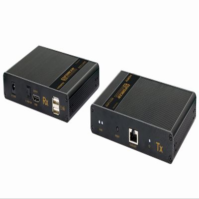 Seco-Larm MVE-AH1E1-42UQ 4K@60Hz HDMI Over Single Cat6 Extender with USB 2.0 KVM and Loop-Out; Range Up to 230ft (70m); Connect HDMI Equipment Using Low-Cost Cat6 UTP Cable