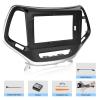 for Jeep Cherokee 2013-2018, in Dash Installation Install Frame Mount Trim Kit Can Match 10.1 inch Touch Screen Car Radio Stereo view 3
