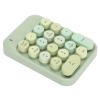 Dilwe AK18 Universal Numeric Keypad with USB Receiver, Mini 18 Keys Retro Portable Keyboard with Chocolate , Compatible with Windowa XP / 7/8/10 / (Fantasy Green) view 4