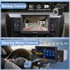 5.1Bluetooth Single Din Radio with AppIe Carplay Android Auto,Podofo 5inch 1280x480 HD Touch Screen Car Stereo Audio Receivers FM Radio Airplay MirrorLink HD Backup Camera USB/TF/AUX-in Ports view 3