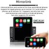 9.5 Inch Dual Spindle MP5 IPS Touch Screen Bluetooth FM Car Radio Receiver Support Phonelink BT AUX USB SD Voice Control for iPhone Android Phone view 3