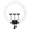 18inch / 55cm LED Ring Light FD640II, 100W Bicolor for Photo Studio Beauty Salon Makeup Tattoo, Support Remote Control (White) view 1