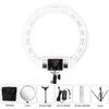18inch / 55cm LED Ring Light FD640II, 100W Bicolor for Photo Studio Beauty Salon Makeup Tattoo, Support Remote Control (White) view 2