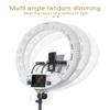 18inch / 55cm LED Ring Light FD640II, 100W Bicolor for Photo Studio Beauty Salon Makeup Tattoo, Support Remote Control (White) view 3