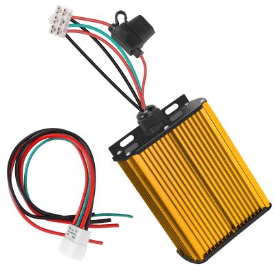 12V 30A 360W DC-DC 96V 84V 72V 60V 48V 36V to 12V high-Power Converter Voltage Reducer, Suitable for Golf carts, LED Lights, and 12V Equipment(36V-96V)