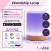 LuvLink Friendship Lamp v2.0 - Long Distance WiFi Touch Lamps for Couples, Friends & Family | Stay Connected from Anywhere  Easy App Setup  No Subscription (Set of Six) view 3