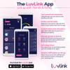LuvLink Friendship Lamp v2.0 - Long Distance WiFi Touch Lamps for Couples, Friends & Family | Stay Connected from Anywhere  Easy App Setup  No Subscription (Set of Six) view 4