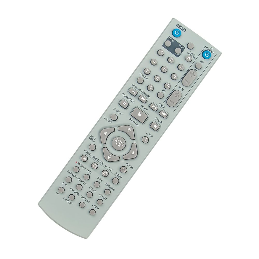6711R1P104F Replacement Remote Control -ALLIMITY- fit for LG DVD Player/VCR 6711R1P104F Remote Control V271-W1 V180 V160 V281-W1 V280N-P1 V280 V271 V280N-P2Z V280N-P2 V280N-S