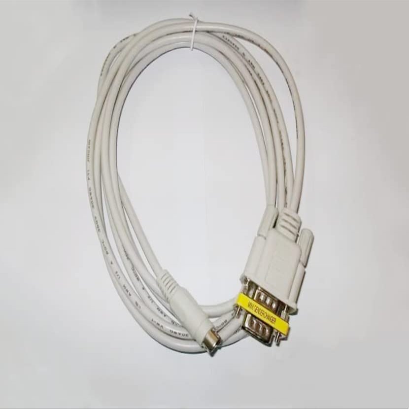 PV/PL-DVP Compatible PV,PL Touch Panel Connections DVP Series PLC Communication Cable Light Gray (3m)