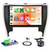 Rimoody 4Core 2G+64G Android 13 Car Stereo Radio for Toyota Camry 2015 2016 2017, Wireless Carplay Android Auto GPS Navigation WiFi 10.1 Inch Touch Screen Car Radio with Bluetooth FM EQ Backup Camera view 1