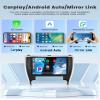 Rimoody 4Core 2G+64G Android 13 Car Stereo Radio for Toyota Camry 2015 2016 2017, Wireless Carplay Android Auto GPS Navigation WiFi 10.1 Inch Touch Screen Car Radio with Bluetooth FM EQ Backup Camera view 2