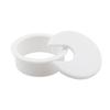 HJGarden 2pcs 1-3/4 inch Desk Wire Cord Cable Grommets Hole Cover for Office PC Desk Cable Cord Organizer Plastic Cover White view 3