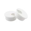 HJGarden 2pcs 1-3/4 inch Desk Wire Cord Cable Grommets Hole Cover for Office PC Desk Cable Cord Organizer Plastic Cover White view 4