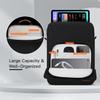 13 inch iPad Sleeve Carrying Bag for 13 inch iPad Pro M5 & Air M2/M3 2025, iPad Pro 12.9, 13.8" Surface Laptop 7th, Padded Trave Tablet Case with Shoulder Strap, Black view 2