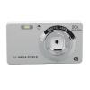 4K Digital Camera, 20X Digital Zoom Camera, HD Portable Small Camera for Kids, 56MP Vlogging Camera with 2.7in LCD Screen with Built in Flash (Silver) view 1
