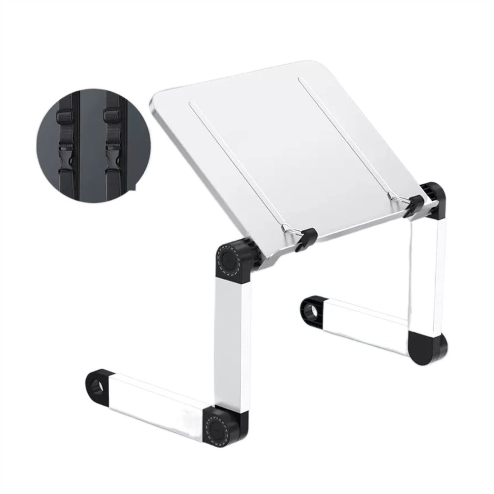 Adjustable Projector Stand - Retractable Floor and Ceiling Mount with Storage Tray for Table Top Support, Raise and Lower Capability