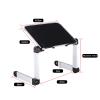 Adjustable Projector Stand - Retractable Floor and Ceiling Mount with Storage Tray for Table Top Support, Raise and Lower Capability view 2