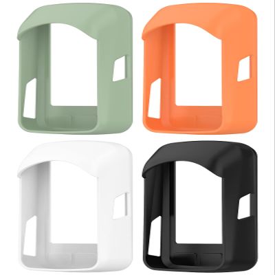 4 Pack Case Covers Compatible with Wahoo ELEMNT ROAM (Not fit Roam V2) Cases Accessories Silicone Protective Case Intended for Wahoo ELEMNT ROAM Bike Computer (Black+White+Green+Orange)