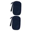 Mikikit 2pcs Cable Organizer Bag Charger Cord Storage Pouch Earphone Holder for Electronics Travel view 1