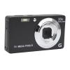 4K Digital Camera, 56MP 20x Digital Zoom Cheap Camera, 2.7 in Travel Camera, Built in Flash, Support Up to 128GB Storage Cards, Good Choice for Beginners (Black) view 1