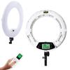 18inch Ring Light FE480, 96w Video Light for Photo Studio Beauty Salon Makeup, Bi-Color, with Tripod Remote Control (White) view 1
