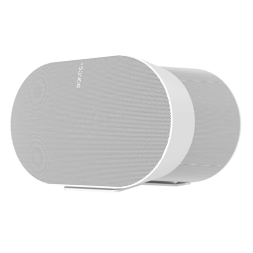 Aokicase For Sonos Era 300 Holder Sonos Era 300 Wall Mount Stand Holder Accessory with Integrated Cable Management, Smart Home Speaker Accessory Rack (White, S301), 1 Piece