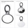 4 Packs Airtag Holder Key Ring, Stouchi Stainless Steel Invisible Slim Keychains Compatible with Airtag 2021 Finder Items, Dog, Key, Backpacks Air Tag Accessories with 2 Anti-Lost Ropes view 3