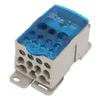 Block Distribution Box,UKK-250A Universal Power Junction Box,Din Rail Terminal Block Electric Wire Connector,for High Voltage Cabinets view 1