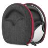 Geekria Shield Headphones Case Compatible with Sony INZONE H9, INZONE H9 II, INZONE H7, INZONE H5, Replacement Hard Shell Travel Carrying Bag with Cable Storage (Dark Grey) view 1