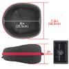 Geekria Shield Headphones Case Compatible with Sony INZONE H9, INZONE H9 II, INZONE H7, INZONE H5, Replacement Hard Shell Travel Carrying Bag with Cable Storage (Dark Grey) view 4
