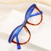Womens Oversized Cateye Reading Glasses Blue Light Computer Glasses Stylish Reader (blue, 2.25, multiplier_x) view 4