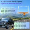 Kixfwpy 8 55pin Touch Screen Digitizer Replacement for GMC MyLink Navigation Radio Replace DJ080PA-01A fit for 2015-2018 Chevrolet Suburban Tahoe Chevy Colorado Silverado GMC Yukon Canyon Sierra view 4