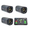 FEELWORLD 3 HV10X Professional Live Streaming Camera and L1 V1 4 HDMI Video Switcher view 1