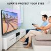JQZWXX 65 Inch TV Screen Protector Film, Anti Glare Filter Out Blue Light Anti-Radiation, Frosted Surface Anti Scratch Protective Eye Film for Samsung/Hisense/Sony/Lg, Etc / 65in1429x804mm view 2