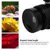 1080P Video Camera, 16MP 16X Digital Zoom Vlogging Camera with 2.4 Inch Flip Screen, Wide Angle Digital Camera with Microphone, Portable Travel Video Camcorder for Photography (US view 3