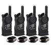 4 x Motorola CLS1410 UHF 1 W 4-Channel 2-Way Radio (CLS1410) - 4 Pack Bundle view 1