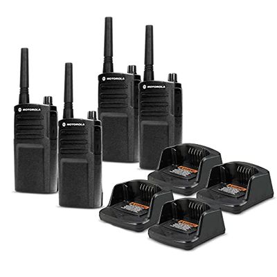 4 x Motorola RMU2040 On-Site 2-Way Radio (RMU2040) - 4 Pack Bundle