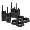 4 x Motorola RMU2040 On-Site 2-Way Radio (RMU2040) - 4 Pack Bundle view 1