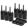 6 x Motorola RMU2040 On-Site 2-Way Radio (RMU2040) - 6 Pack Bundle view 1