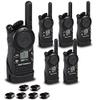 6 x Motorola CLS1110 UHF 1W 1-Channel 2-Way Radio (CLS1110) - 6 Pack Bundle view 1