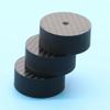 Heloawei 5Pcs Carbon Fiber Speaker Isolation Spike Base Pad Feet HiFi Cone Speaker Pad,25/30/40/50mm Option (Black : 50mm X 20mm) view 3