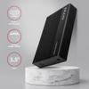 AXAGON EE35-GTR USB-C 3.2 Gen 1 - SATA 6G, 3.5" External Festplattengehuse, geriffelt - Schwarz view 2