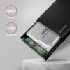 AXAGON EE35-GTR USB-C 3.2 Gen 1 - SATA 6G, 3.5" External Festplattengehuse, geriffelt - Schwarz view 4