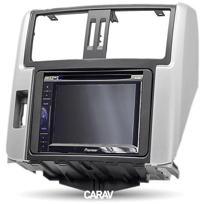 Roco 4x4 Carav in-Dash Car Audio Installation Kit for Head Units: : 2 Din 173 X 98 Mm 178 X 102 Mm for Toyota Land Cruiser Prado (150) 2009-2013 11-340