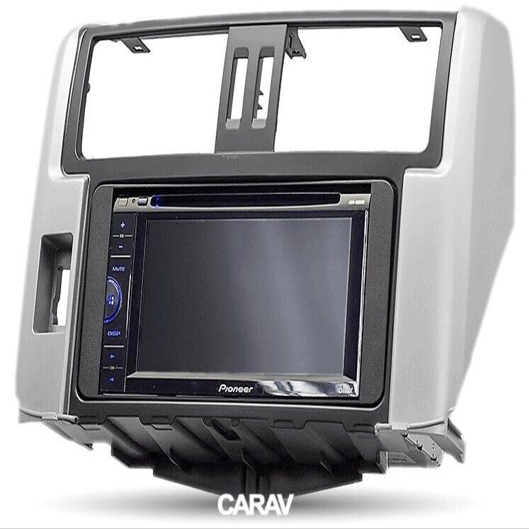 Roco 4x4 Carav in-Dash Car Audio Installation Kit for Head Units: : 2 Din 173 X 98 Mm 178 X 102 Mm for Toyota Land Cruiser Prado (150) 2009-2013 11-340