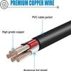 Guy-Tech AC Power Cord for Sony Portable 1-782-401-11 178240111 1-783-878-11 178387811 1-783-878-12 178387812 1-783-878-13 178387813 1-824-515-11 182451511 CD/MP3 Player AM/FM Cassette Radio Boombox view 3