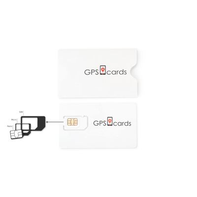 GPS.Cards SIM for Helios 4G GPS Tracker + GPS Platform + Online Tracking